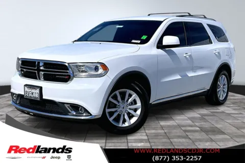 White 2020 Dodge Durango SXT Plus for sale in Redlands, CA