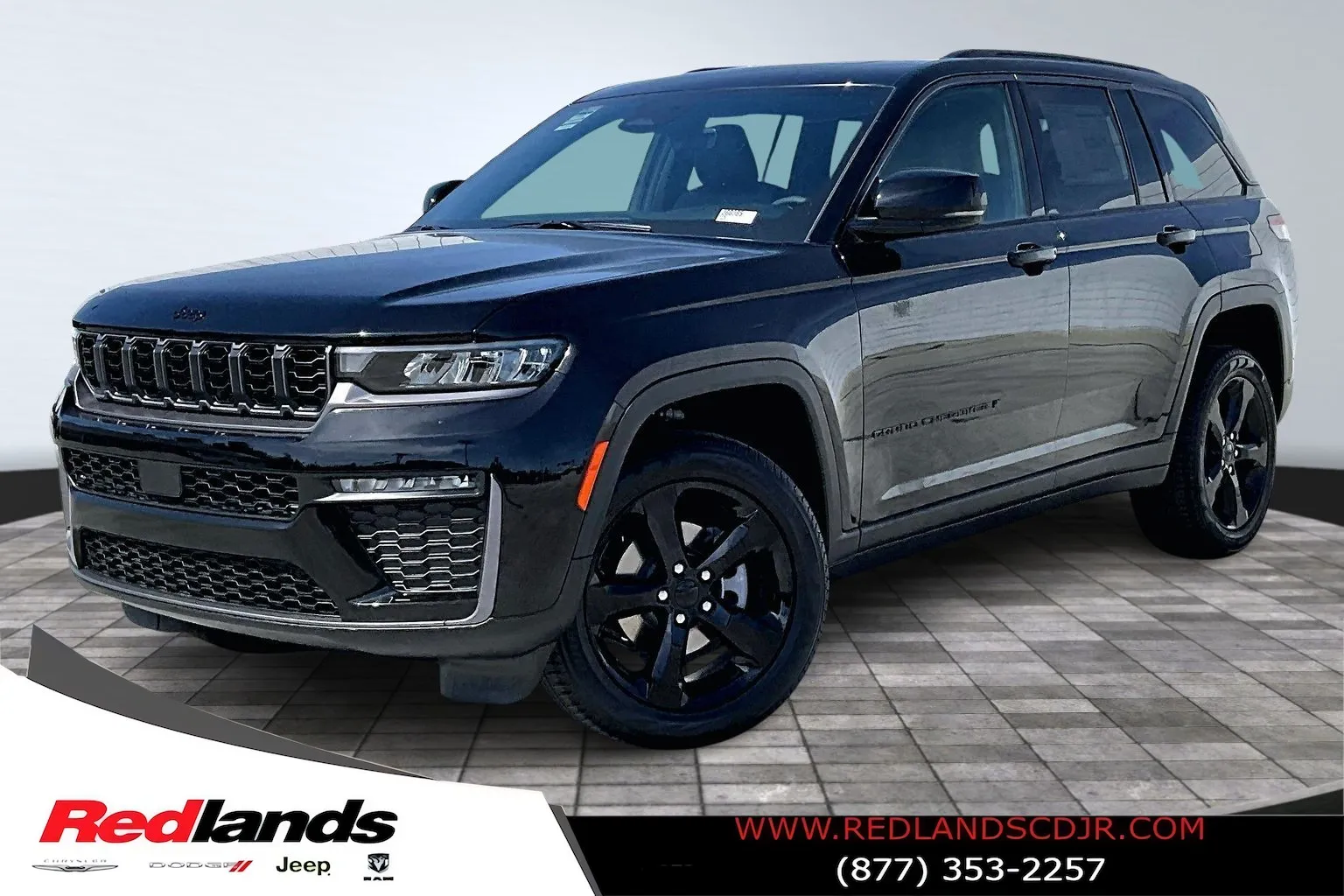 Black 2026 Jeep Grand Cherokee Limited for sale in Redlands, CA