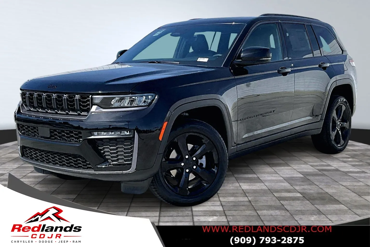 Black 2026 Jeep Grand Cherokee Limited for sale in Redlands, CA