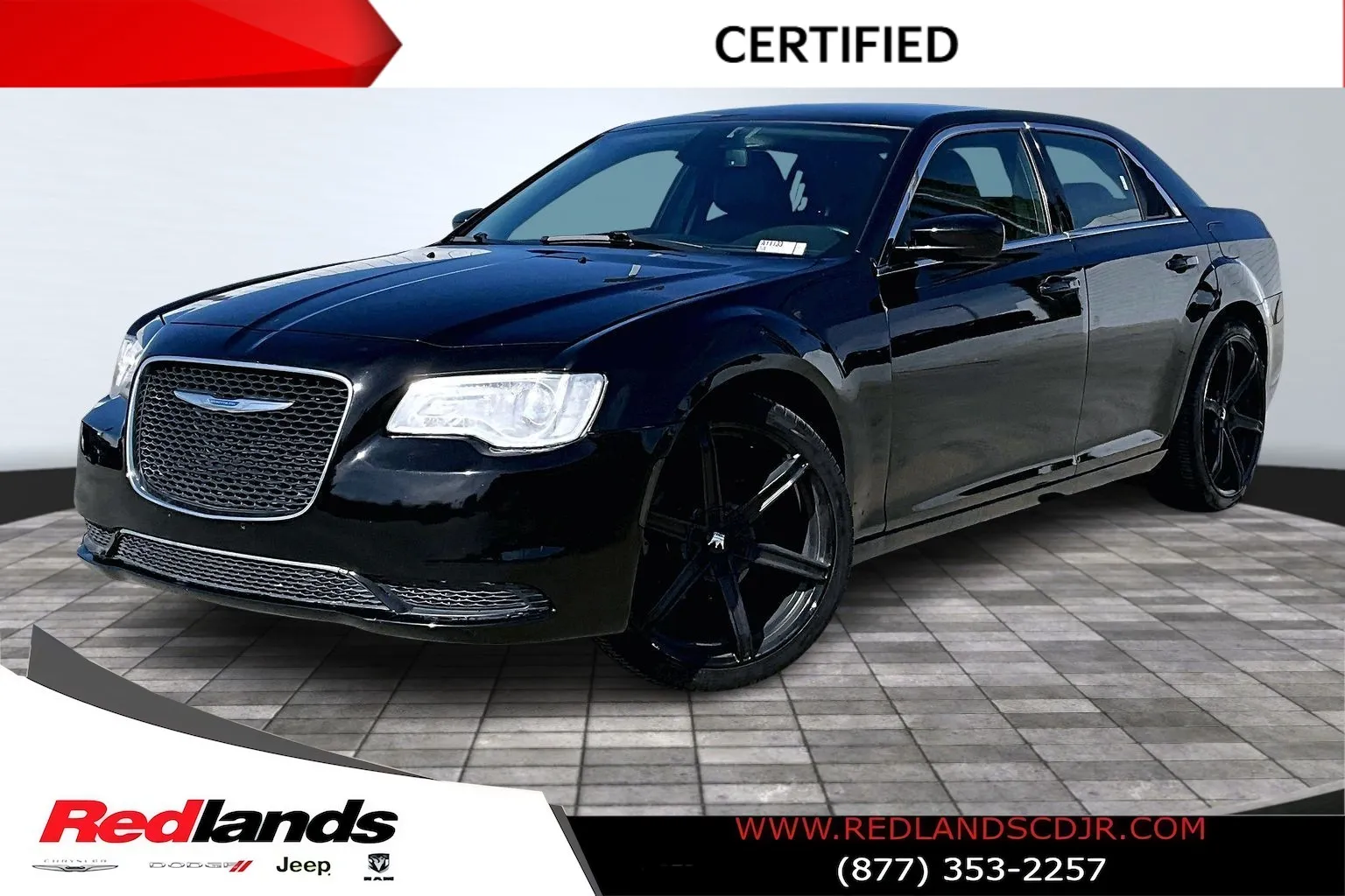 Black 2017 Chrysler 300 Limited for sale in Redlands, CA