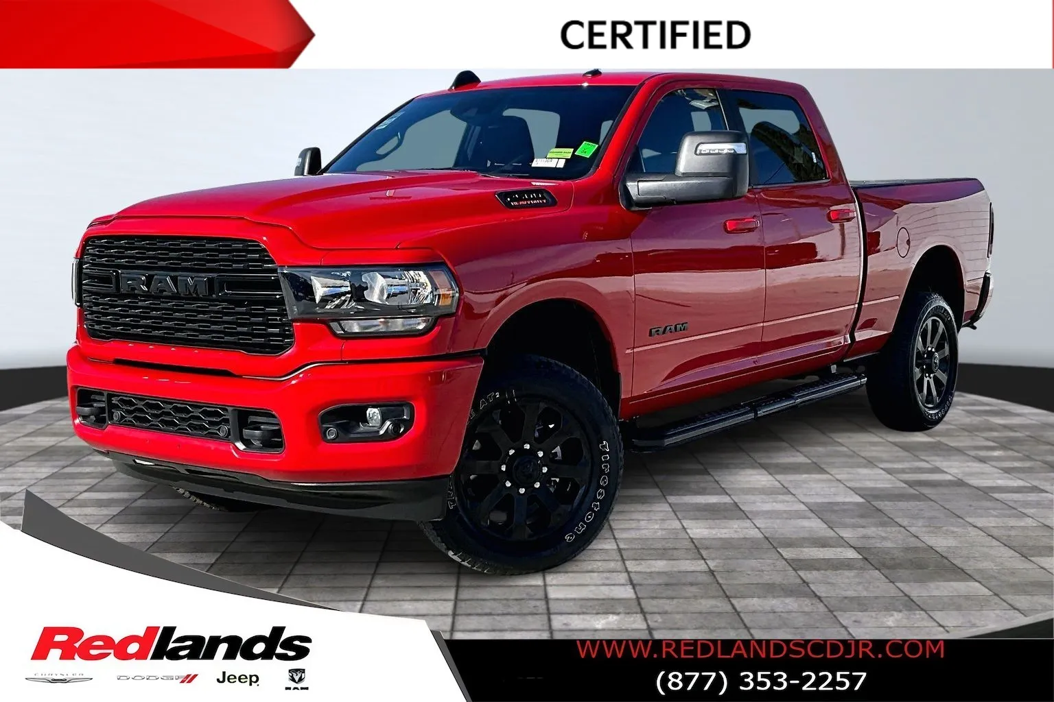 Red 2024 Ram 2500 Big Horn for sale in Redlands, CA