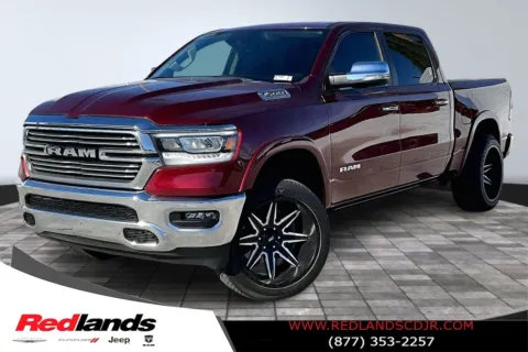 Red 2021 Ram 1500 Laramie for sale in Redlands, CA