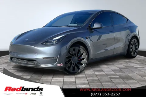 Blue 2023 Tesla Model Y Performance for sale in Redlands, CA