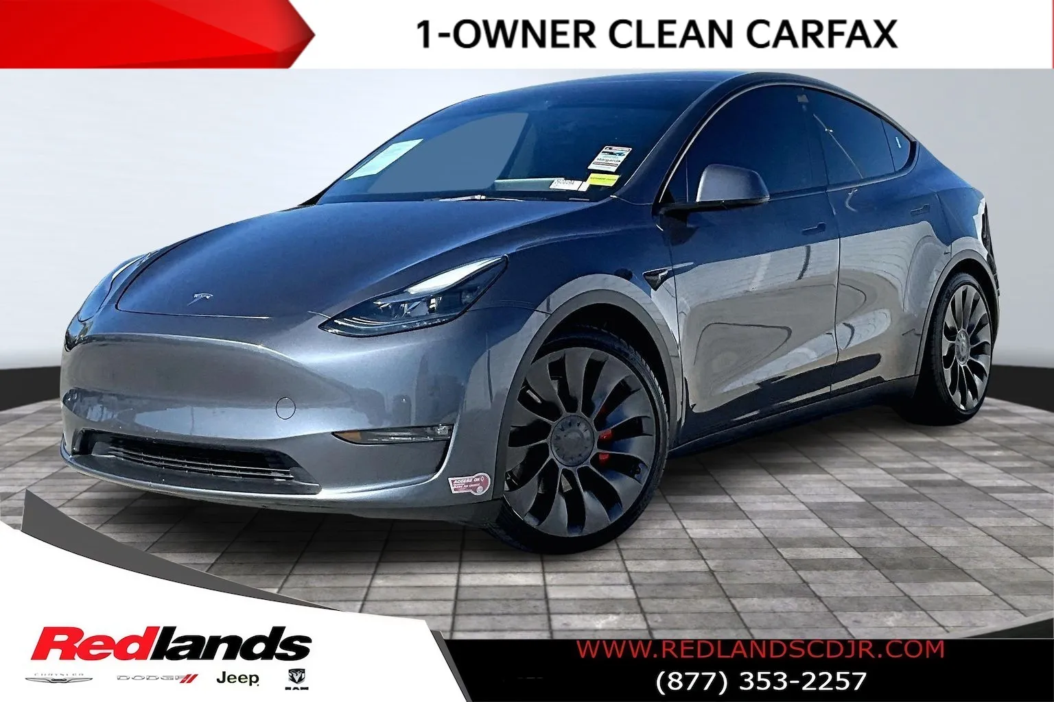 Used 2023 Tesla Model Y Performance with VIN 7SAYGDEF5PF697098 for sale in Redlands, CA