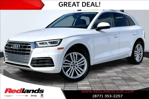 White 2018 Audi Q5 2.0T Premium Plus for sale in Redlands, CA