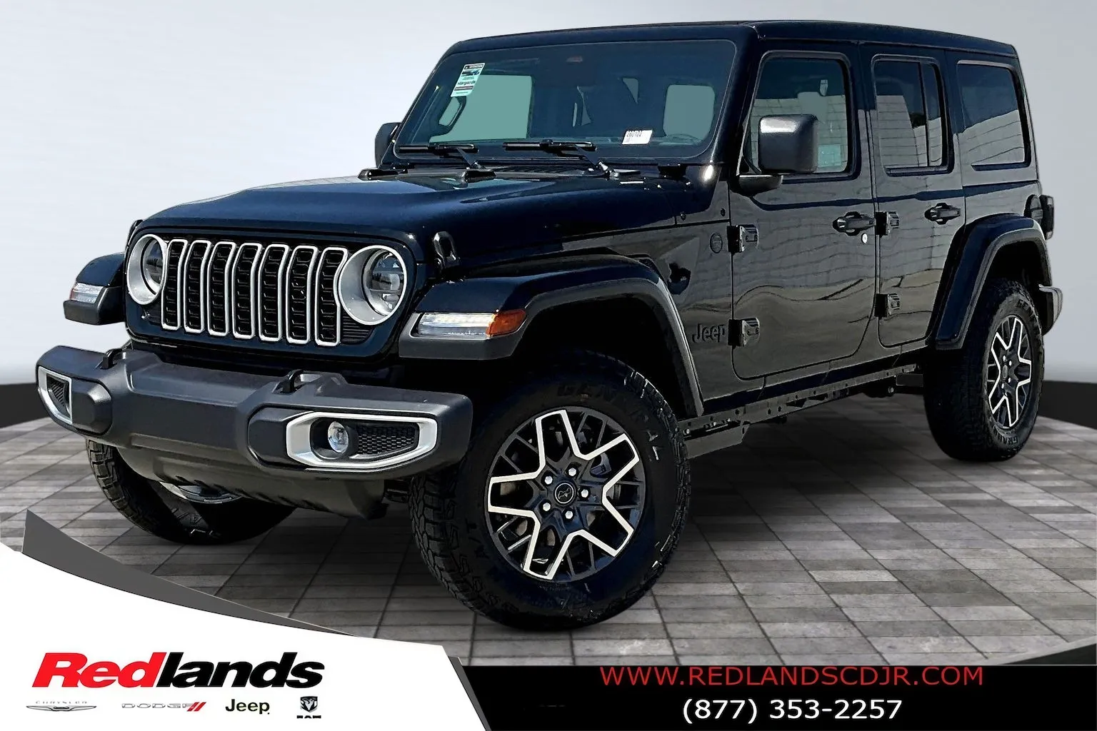 Black 2026 Jeep Wrangler Sahara for sale in Redlands, CA