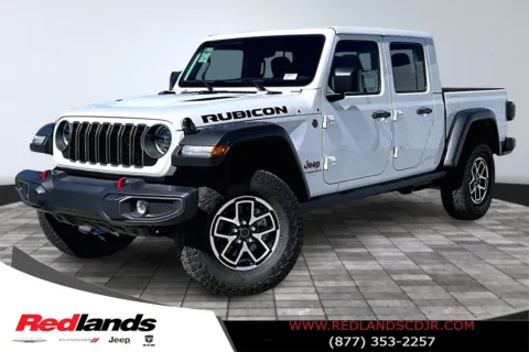 White 2025 Jeep Gladiator Rubicon for sale in Redlands, CA