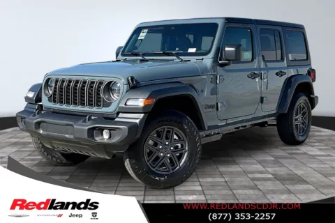 Gray 2026 Jeep Wrangler Sport S for sale in Redlands, CA
