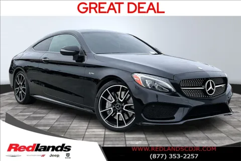Black 2017 Mercedes-Benz C-Class C 43 AMG for sale in Redlands, CA