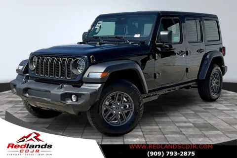Black 2026 Jeep Wrangler Sport S for sale in Redlands, CA