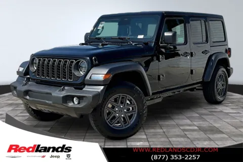 Black 2026 Jeep Wrangler Sport S for sale in Redlands, CA