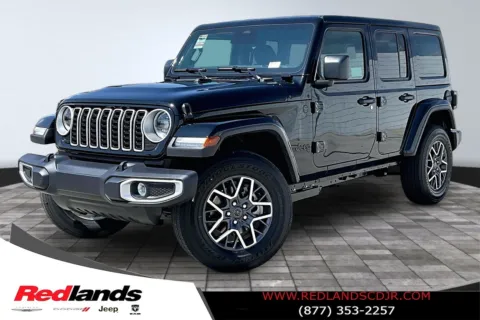 Black 2026 Jeep Wrangler Sahara for sale in Redlands, CA