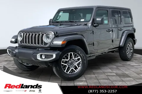 Gray 2026 Jeep Wrangler Sahara for sale in Redlands, CA