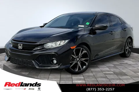 Black 2017 Honda Civic Sport for sale in Redlands, CA
