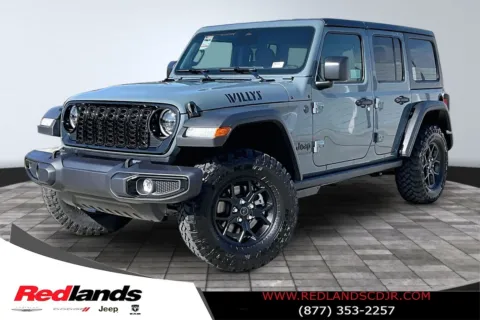 Gray 2026 Jeep Wrangler Willys for sale in Redlands, CA