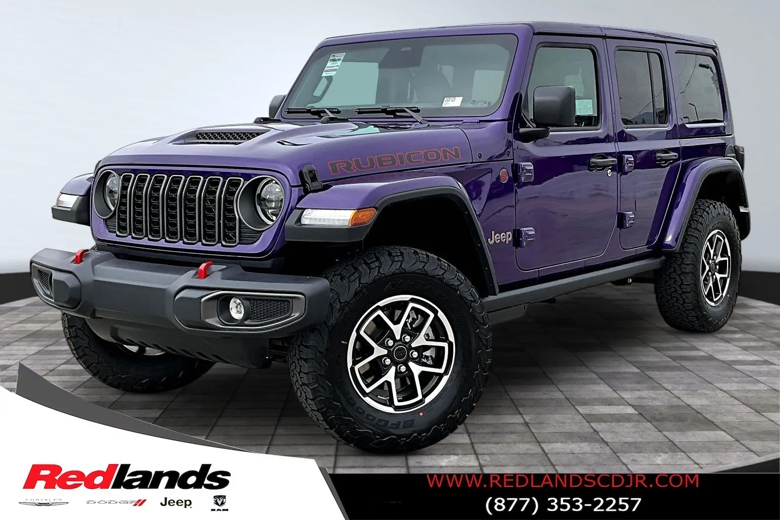 Purple 2026 Jeep Wrangler Rubicon for sale in Redlands, CA