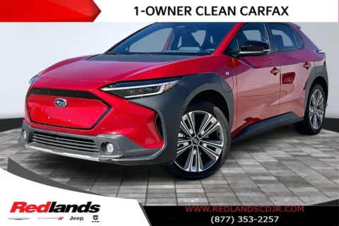 Red 2024 Subaru Solterra Limited for sale in Redlands, CA