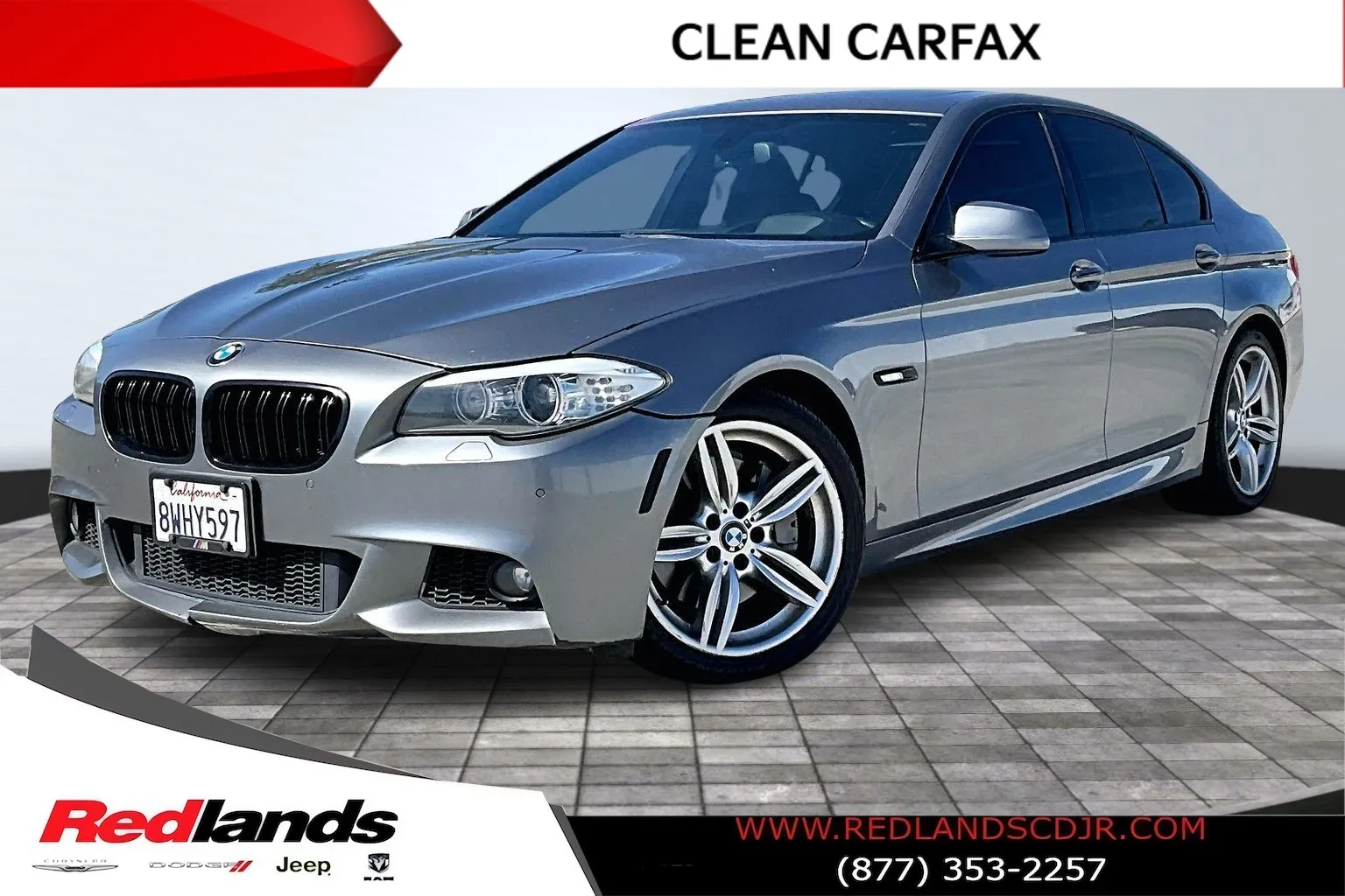 2013 BMW 5 Series 550i for sale in Redlands, CA