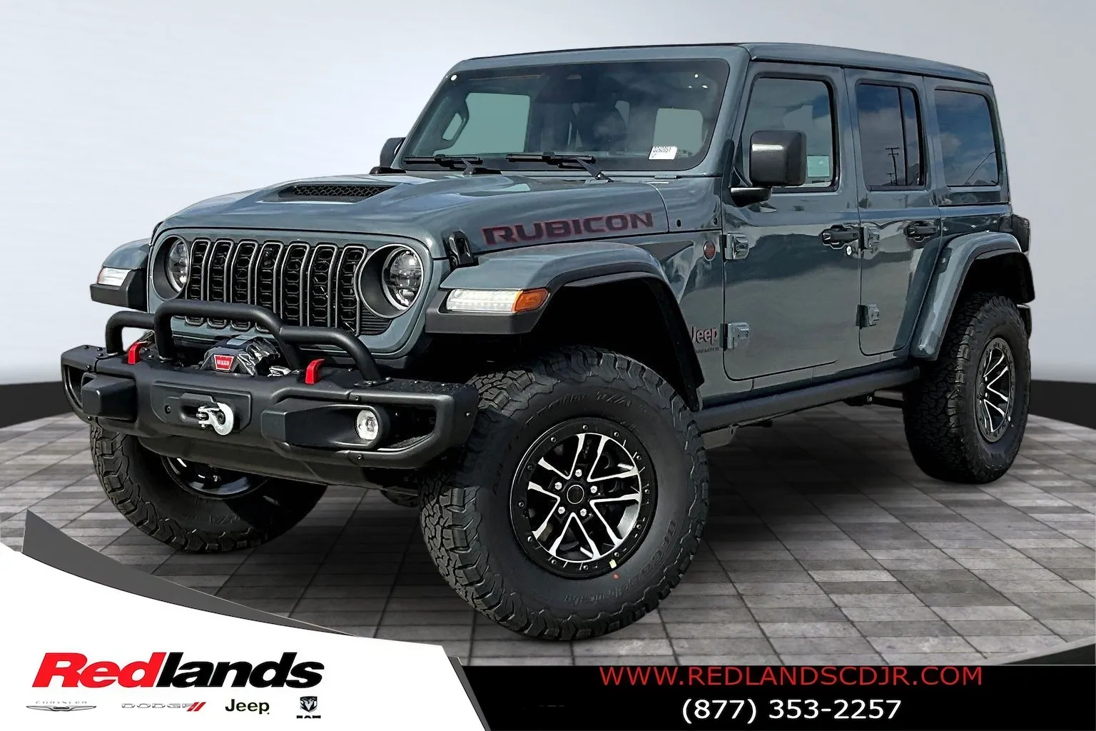 Gray 2026 Jeep Wrangler Rubicon X for sale in Redlands, CA