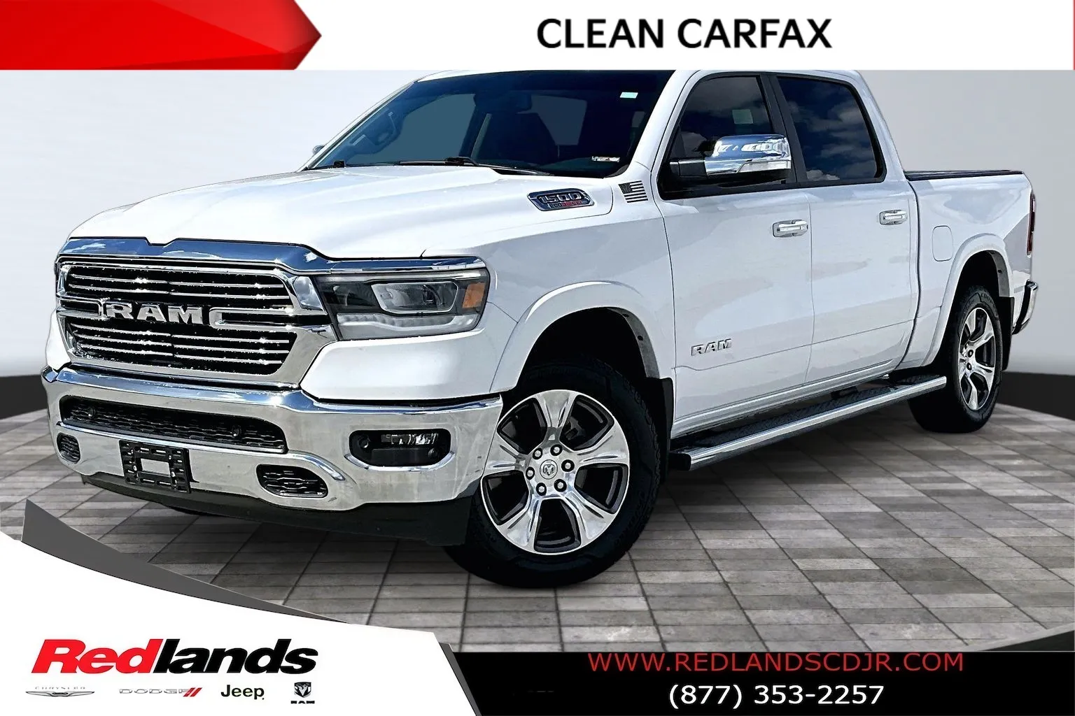 White 2020 Ram 1500 Laramie for sale in Redlands, CA