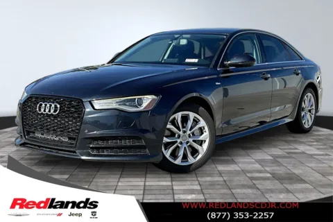 Blue 2017 Audi A6 2.0T Premium for sale in Redlands, CA