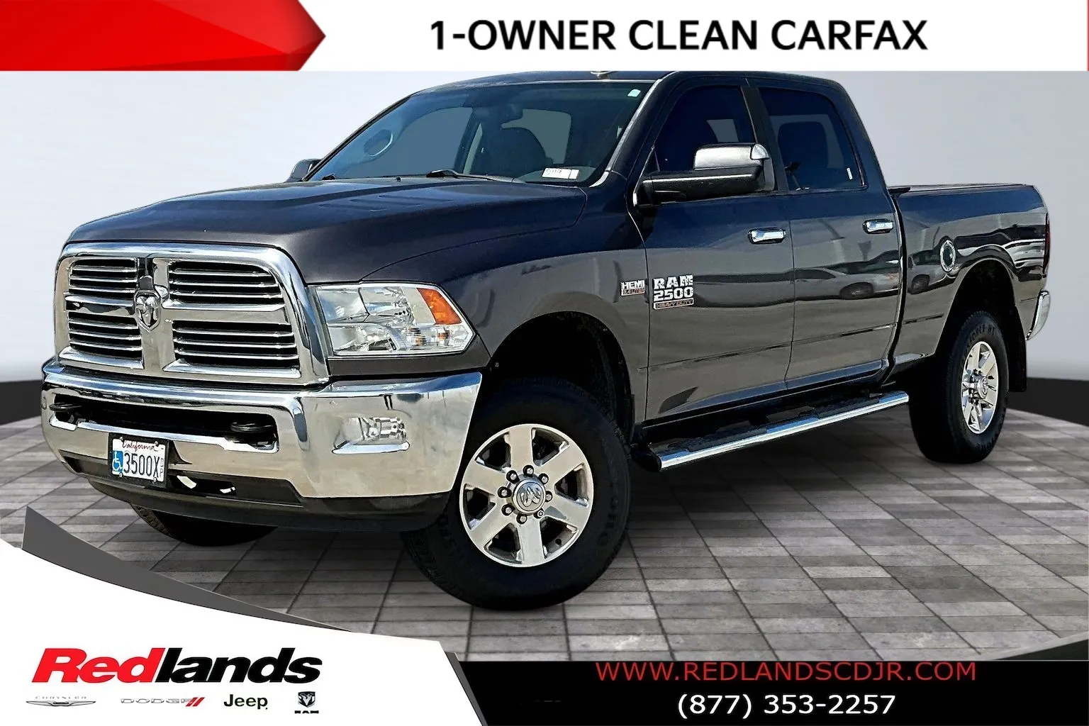 Gray 2015 Ram 2500 Big Horn for sale in Redlands, CA