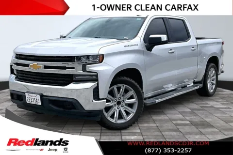 Silver 2020 Chevrolet Silverado 1500 LT for sale in Redlands, CA