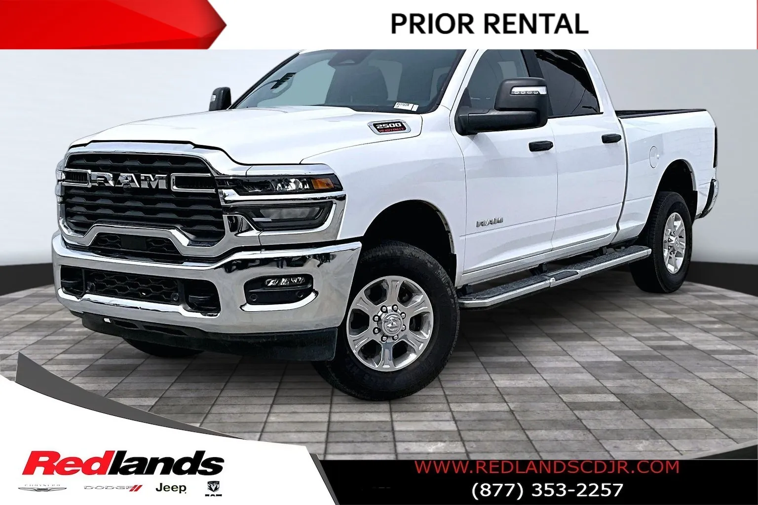 White 2025 Ram 2500 Big Horn for sale in Redlands, CA