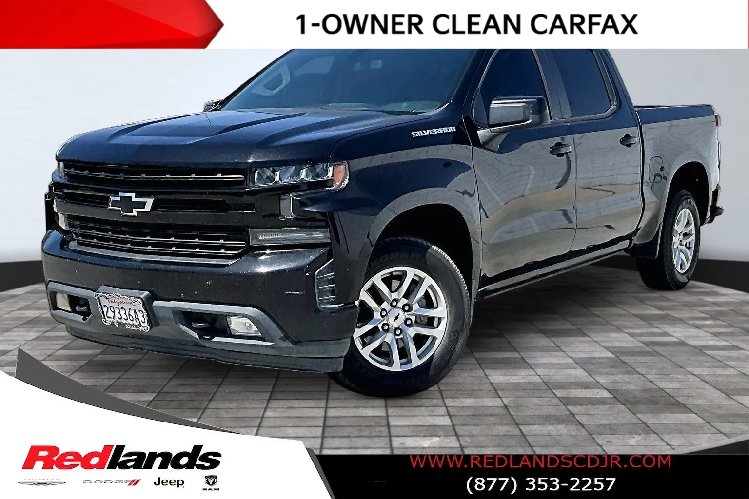 Black 2020 Chevrolet Silverado 1500 RST for sale in Redlands, CA