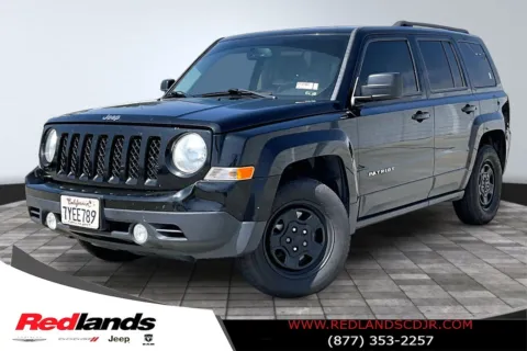 Black 2017 Jeep Patriot Sport for sale in Redlands, CA