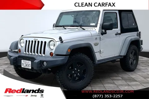 Silver 2012 Jeep Wrangler Rubicon for sale in Redlands, CA