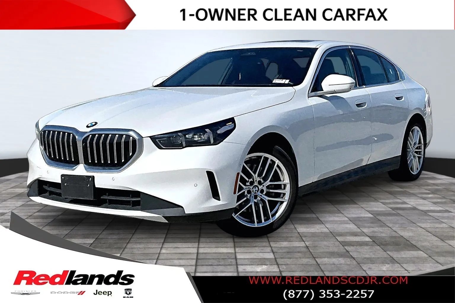 White 2024 BMW 5 Series 530i for sale in Redlands, CA