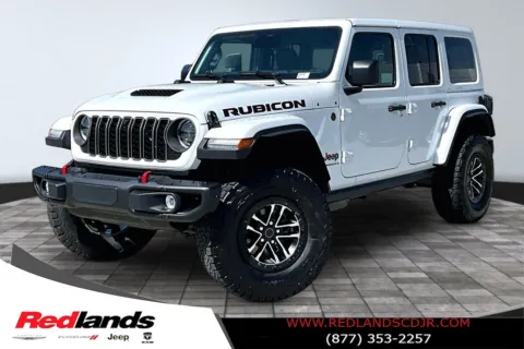 White 2026 Jeep Wrangler Rubicon X for sale in Redlands, CA