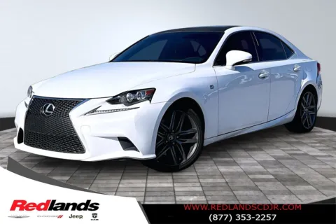 Silver 2016 Lexus IS 200t for sale in Redlands, CA