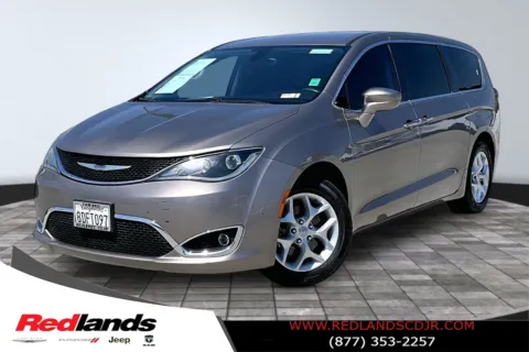 Silver 2018 Chrysler Pacifica Touring Plus for sale in Redlands, CA