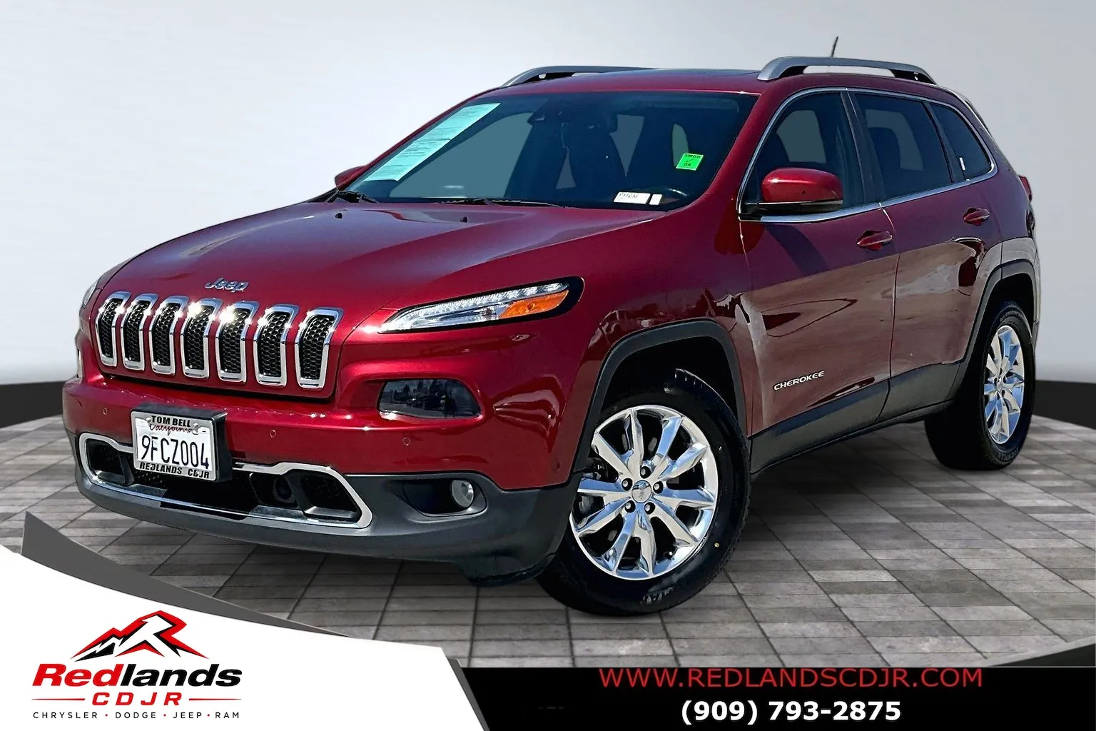 Used 2014 Jeep Cherokee Limited with VIN 1C4PJLDSXEW212594 for sale in Redlands, CA
