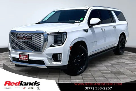 White 2022 GMC Yukon XL Denali for sale in Redlands, CA