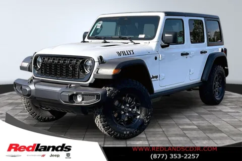 White 2026 Jeep Wrangler Willys for sale in Redlands, CA