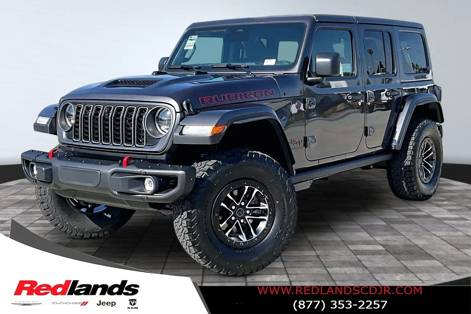 Gray 2026 Jeep Wrangler Rubicon X for sale in Redlands, CA
