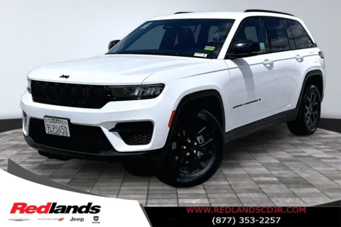 White 2024 Jeep Grand Cherokee Altitude for sale in Redlands, CA