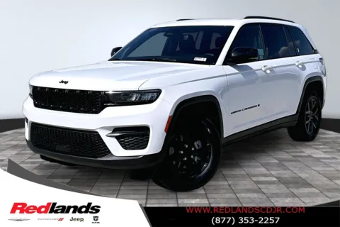 White 2024 Jeep Grand Cherokee Altitude for sale in Redlands, CA