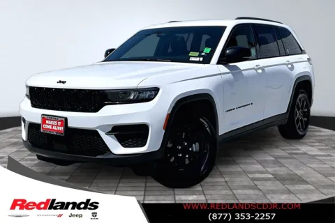 White 2024 Jeep Grand Cherokee Altitude for sale in Redlands, CA