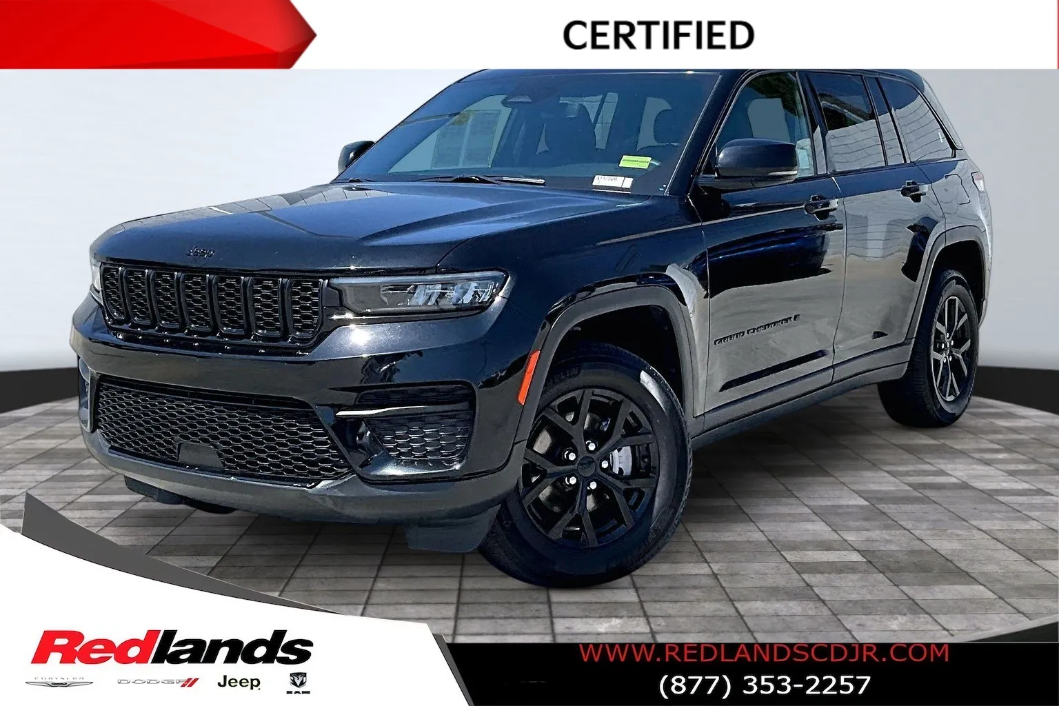 Black 2024 Jeep Grand Cherokee Altitude for sale in Redlands, CA