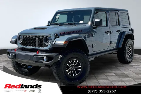 Gray 2026 Jeep Wrangler Rubicon X for sale in Redlands, CA