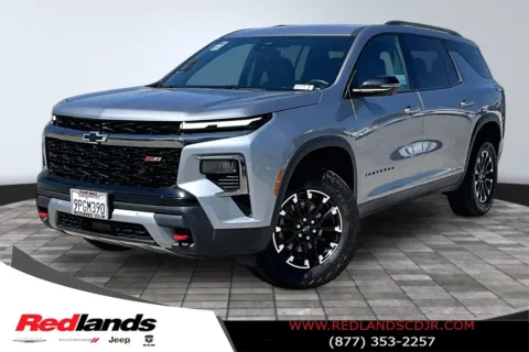 Gray 2024 Chevrolet Traverse Z71 for sale in Redlands, CA