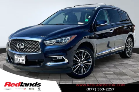 Blue 2019 INFINITI QX60 LUXE for sale in Redlands, CA