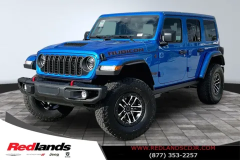 Blue 2026 Jeep Wrangler Rubicon X for sale in Redlands, CA