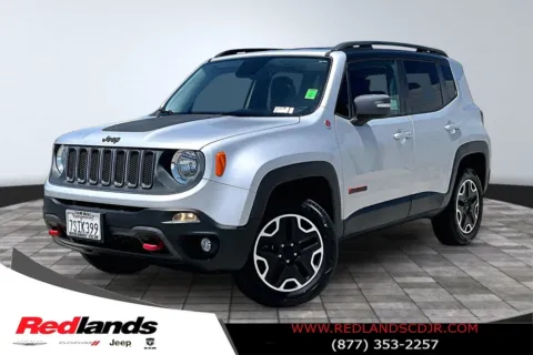 Silver 2016 Jeep Renegade Trailhawk for sale in Redlands, CA