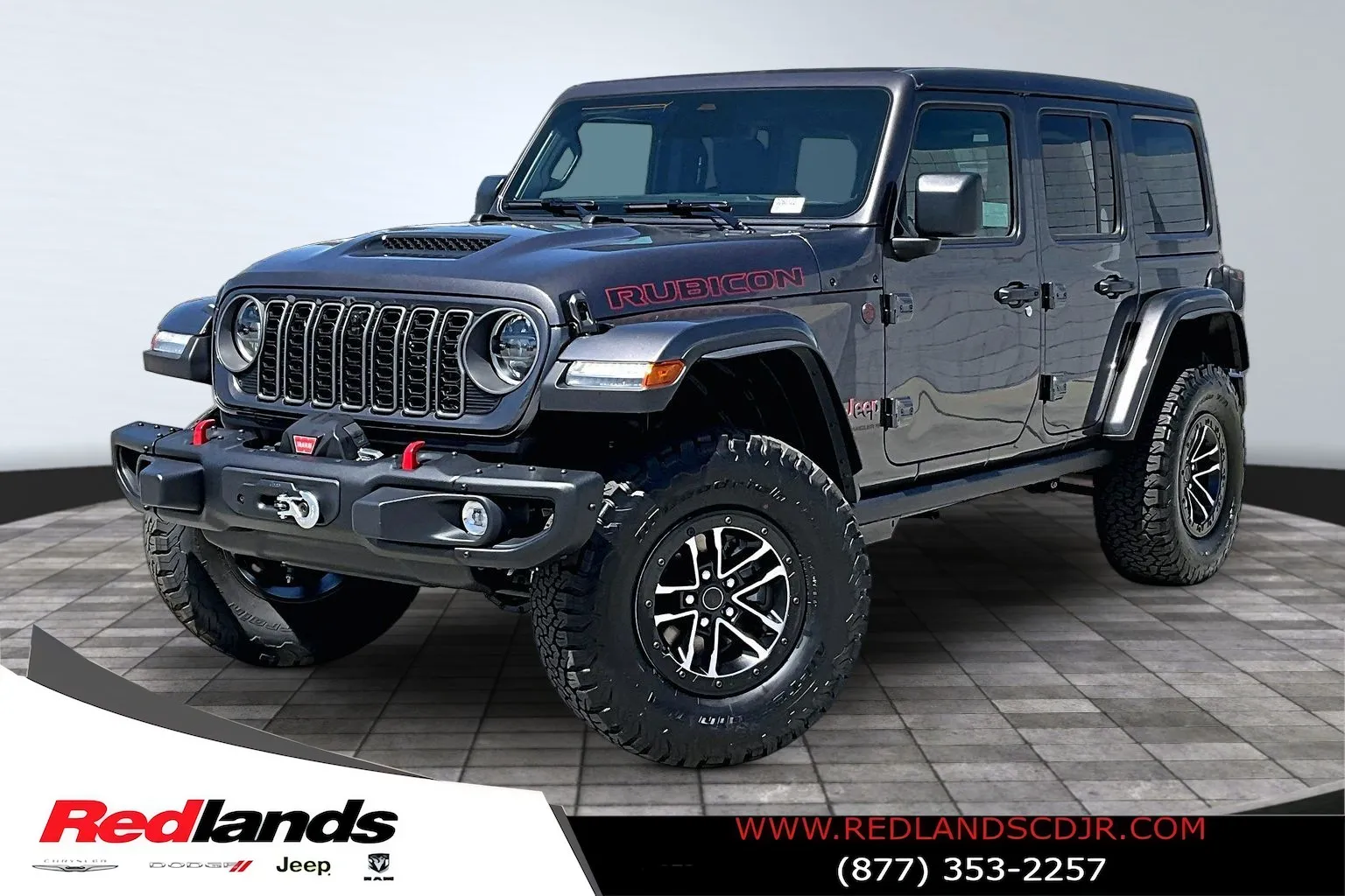 Gray 2026 Jeep Wrangler Rubicon X for sale in Redlands, CA