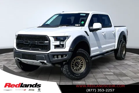 White 2017 Ford F-150 Raptor for sale in Redlands, CA